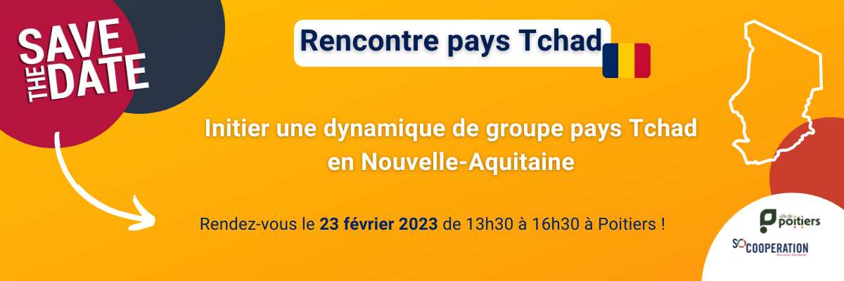 Rencontre pays Tchad en Nouvelle-Aquitaine