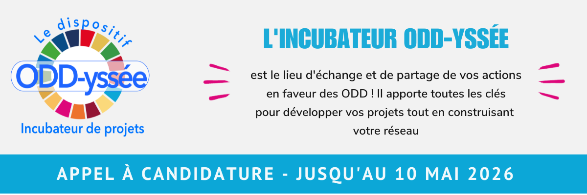 Appel à candidatures – Incubateur ODD-yssée